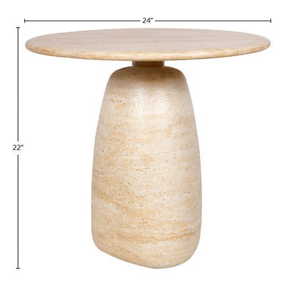 LH Home Olympia Concrete Outdoor Side Table