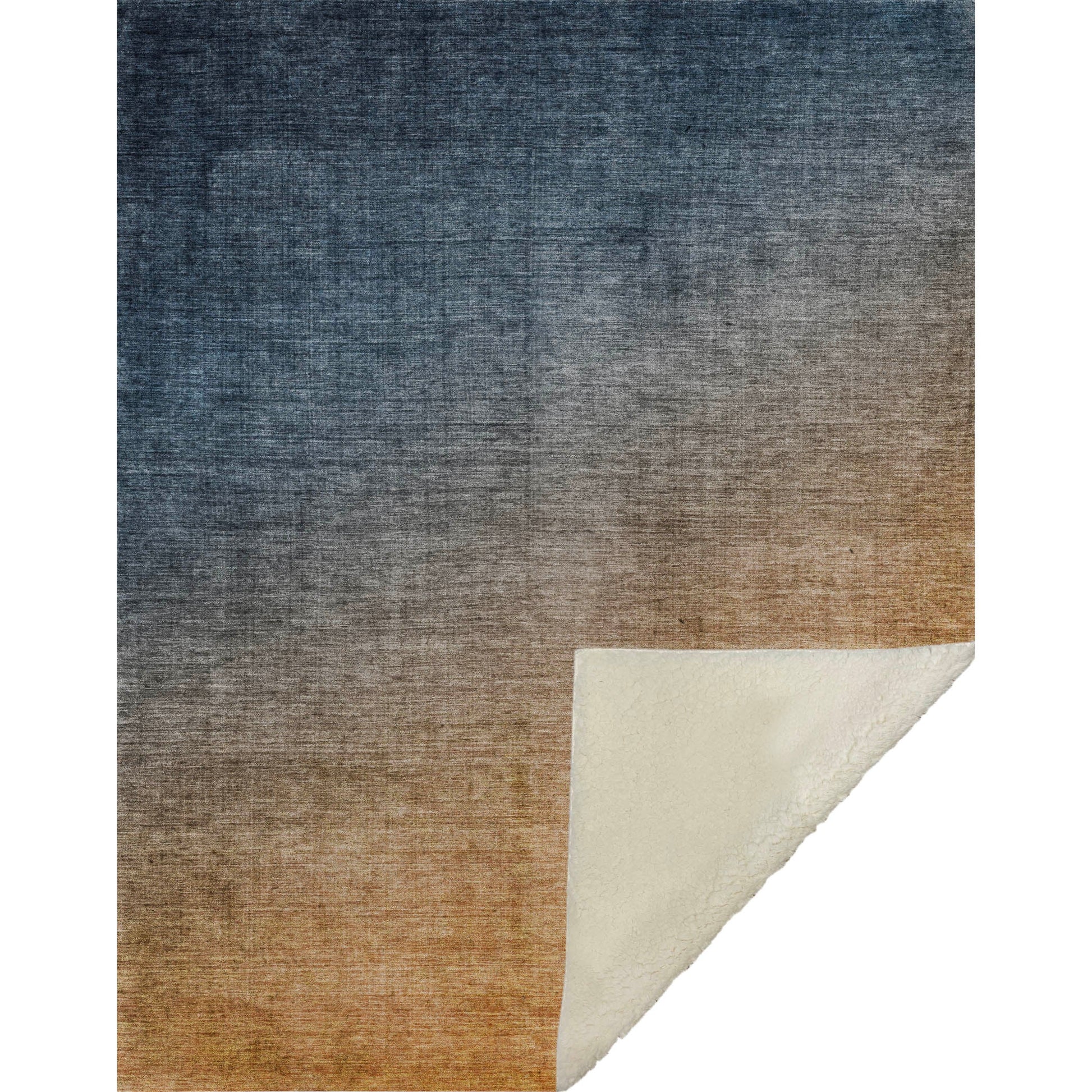 Addison Rugs Ombre Blue Washable Indoor-Outdoor Rug