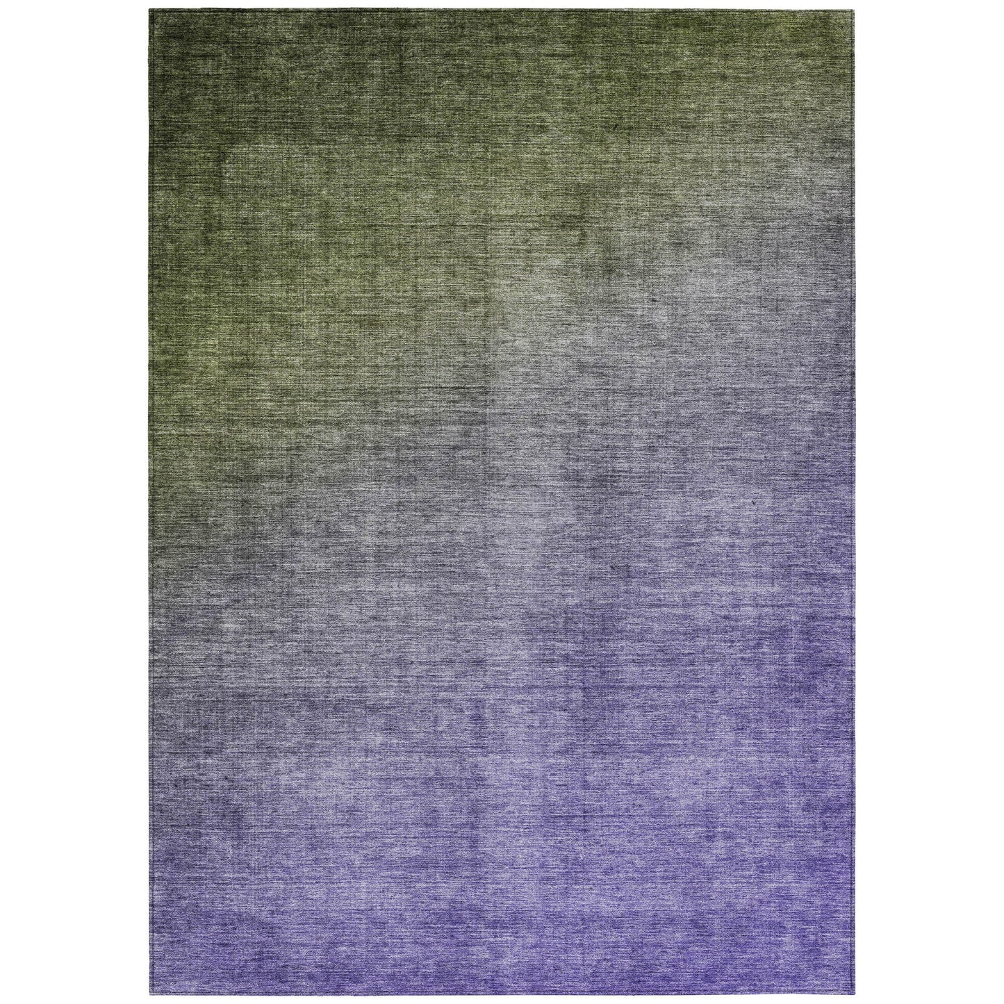 Addison Rugs Ombre Green Washable Indoor-Outdoor Rug