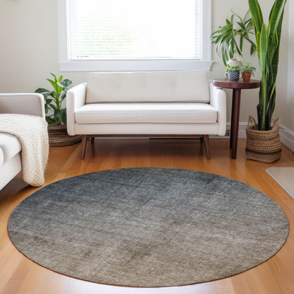 Addison Rugs Ombre Grey Washable Indoor-Outdoor Rug