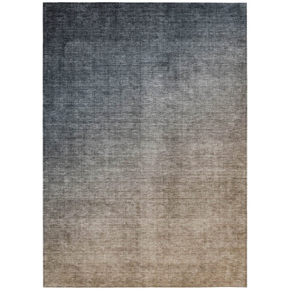 Addison Rugs Ombre Grey Washable Indoor-Outdoor Rug