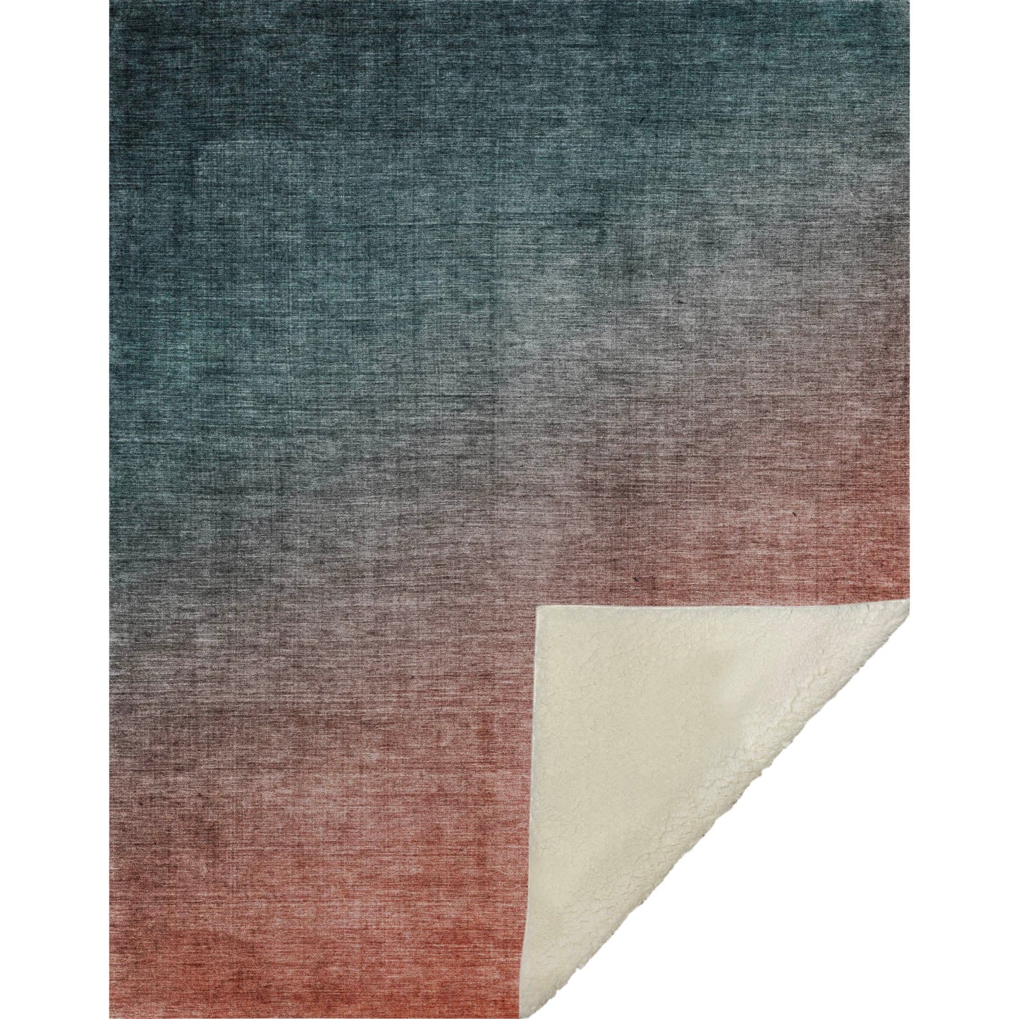 Addison Rugs Ombre Teal Washable Indoor-Outdoor Rug