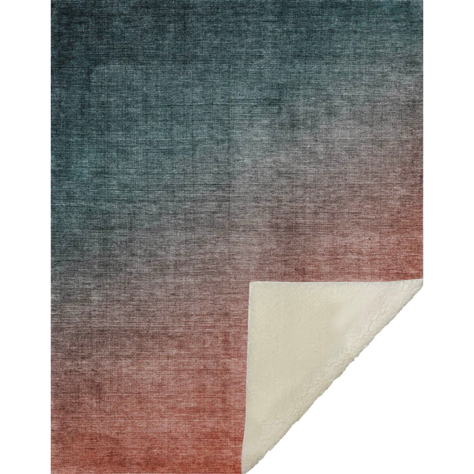 Addison Rugs Ombre Teal Washable Indoor-Outdoor Rug