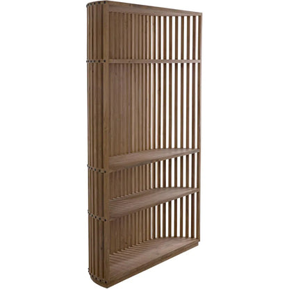 Opal Teak Wood Bookcase