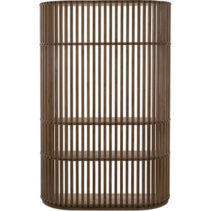 Opal Teak Wood Bookcase