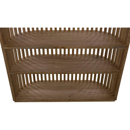 Opal Teak Wood Bookcase