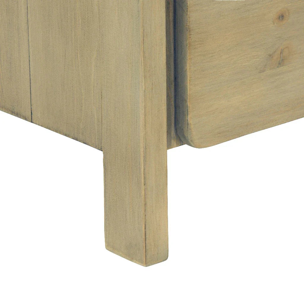 Opera Minimalist Designed Wooden 2 Drawer Nightstand