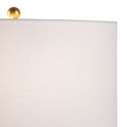 Ophelia Circle Designed Black Table Lamp-Table Lamps-Wildwood-LOOMLAN