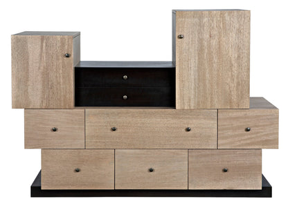 Order Wood Brown Cabinet-Accent Cabinets-Noir-Sideboards and Things