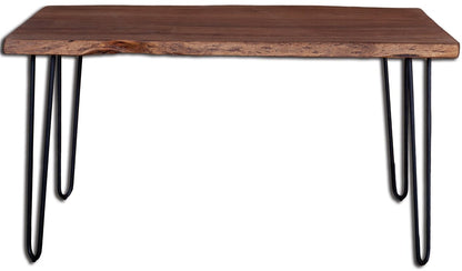 LH Home Organic Wooden Rectangular Dining Table