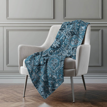 Addison Rugs Oriental Blue Washable Indoor-Outdoor Rug
