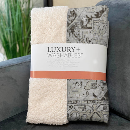 Addison Rugs Oriental Ivory Washable Indoor-Outdoor Rug