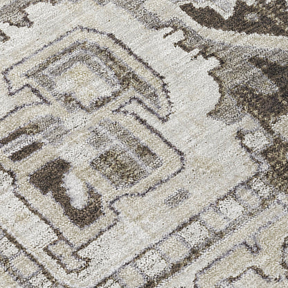 Addison Rugs Oriental Ivory Washable Indoor-Outdoor Rug