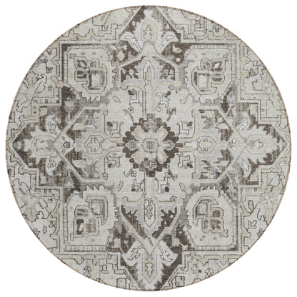 Addison Rugs Oriental Ivory Washable Indoor-Outdoor Rug