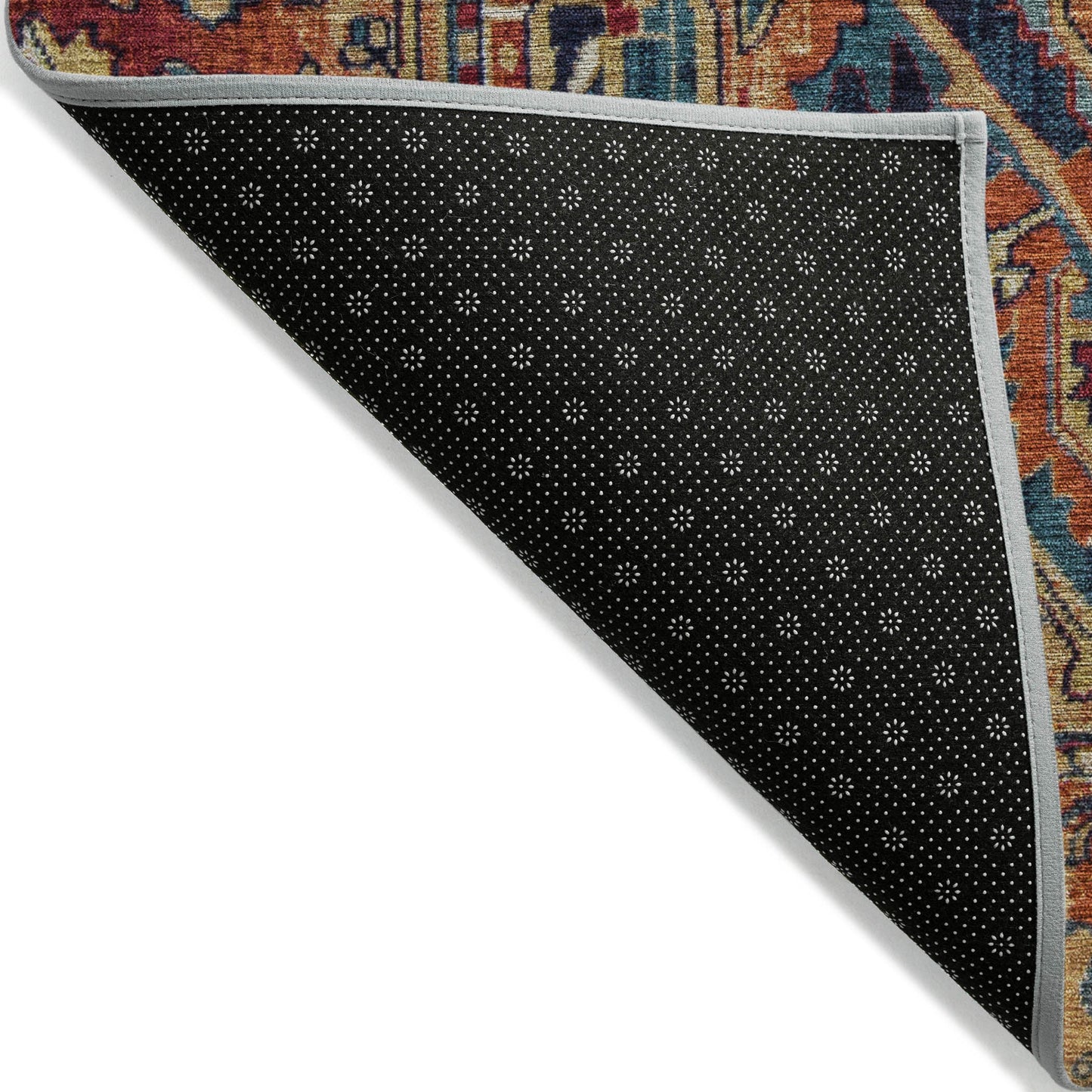 Addison Rugs Oriental Paprika Washable Indoor-Outdoor Rug