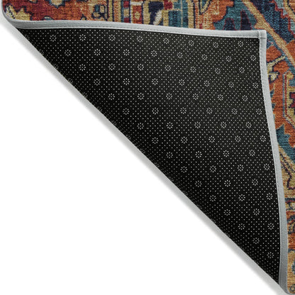 Addison Rugs Oriental Paprika Washable Indoor-Outdoor Rug