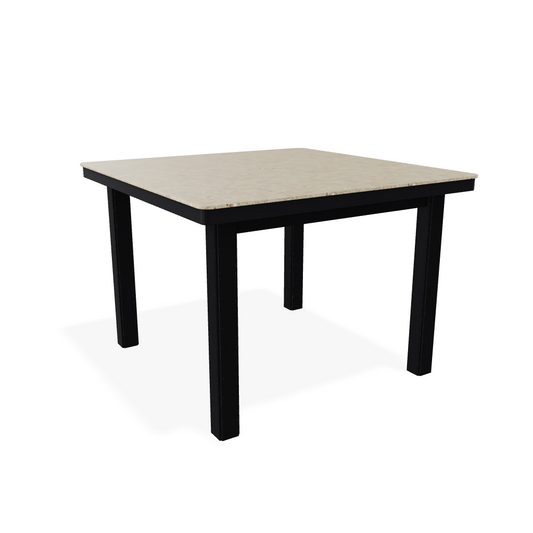 42" Square Origins Table With Umbrella Hole