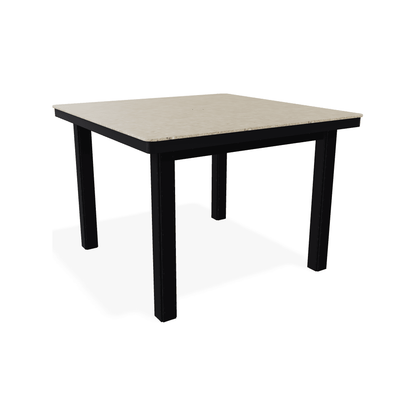 42" Square Origins Table Top With Umbrella Hole