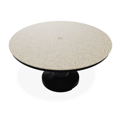 54" Round Origins Table Top with 120 lbs Pedestal Base