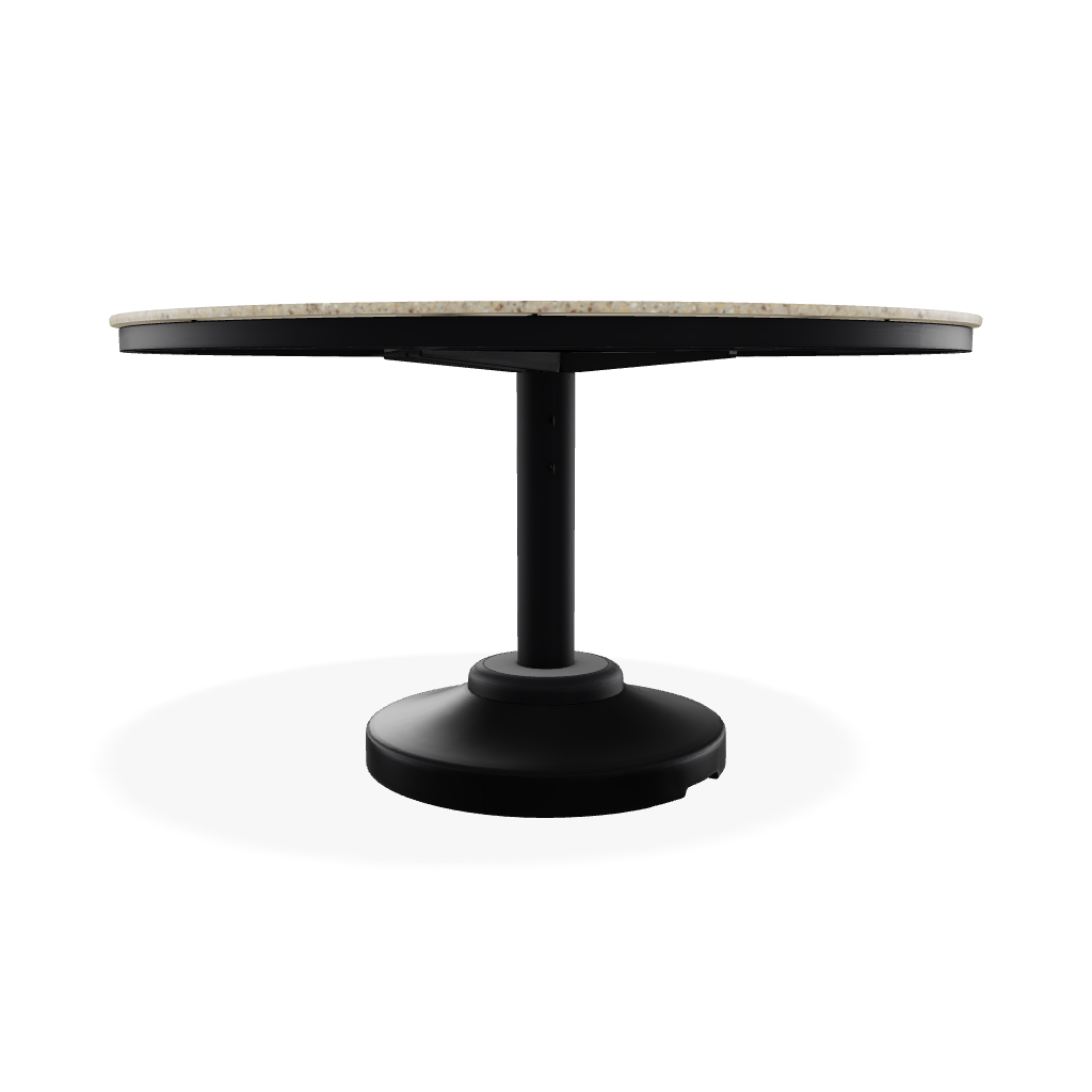 54" Round Origins Table Top with 120 lbs Pedestal Base