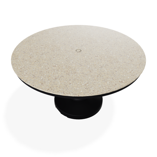 54" Round Origins Table Top with 120 lbs Pedestal Base