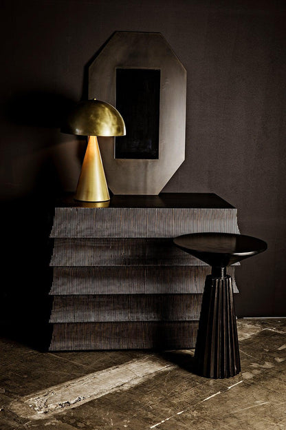 Orson Side Table, Hand Rubbed Black-Side Tables-Noir-Sideboards and Things