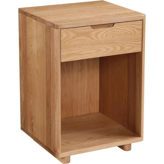 Moe's Home Osamu Wood Nightstand With One Drawer