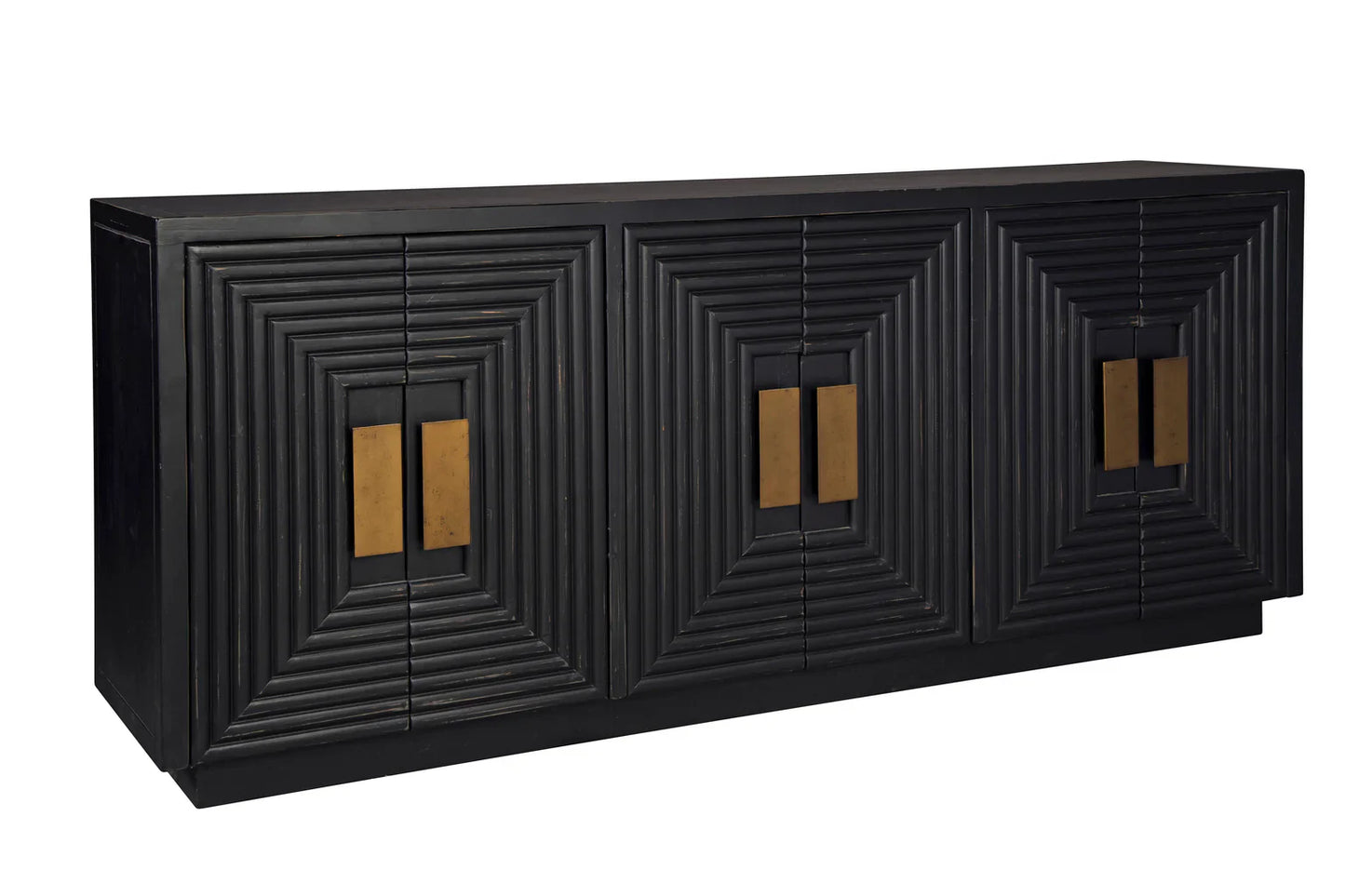 Furniture Classics Othello Wooden Black Sideboard