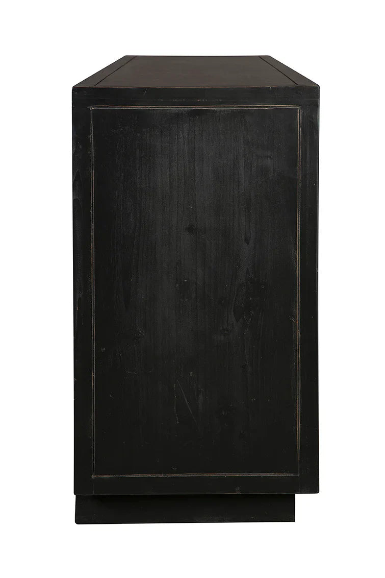 Furniture Classics Othello Wooden Black Sideboard