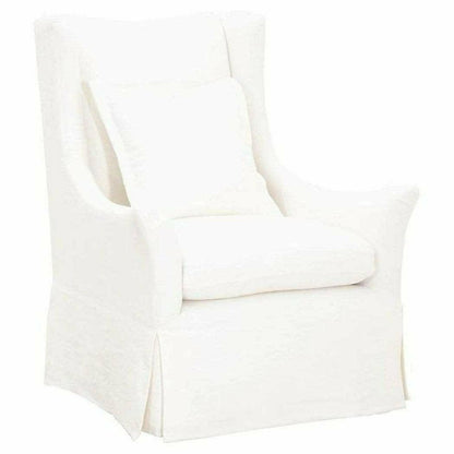 Otto Swivel Club Chair Creme Crepe Club Chairs Sideboards and Things By Essentials For Living