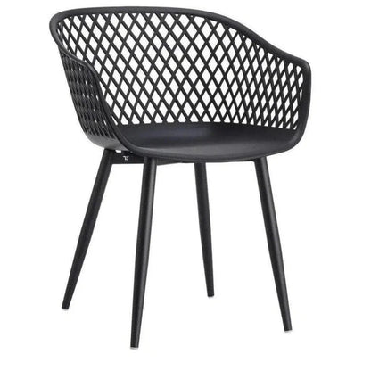 Outdoor Chair Black Set-Outdoor Accent Chairs-Moe's Home-LOOMLAN
