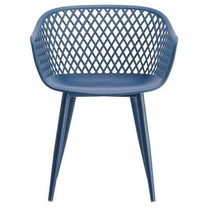 Moe's Home Outdoor Chair Blue Set