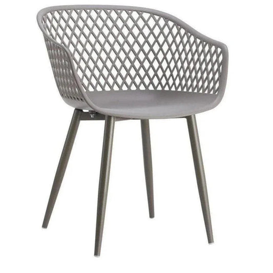 Moe's Home Outdoor Chair Grey Set