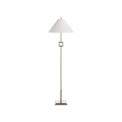 Overhill Sleek Metal Floor Lamp-Floor Lamps-Chelsea House-LOOMLAN