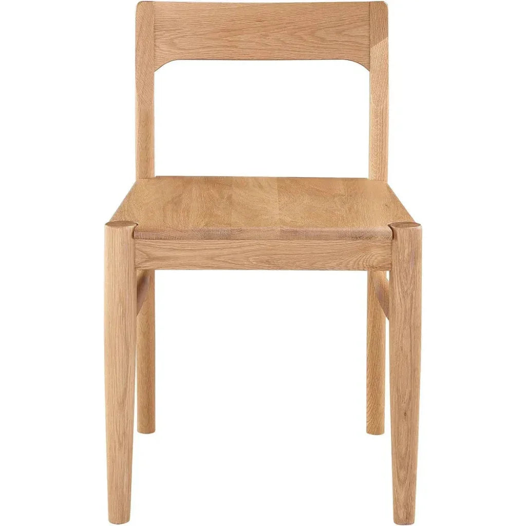 Moe's Home Owing Solid Wood Dining Chair-Set Of Two