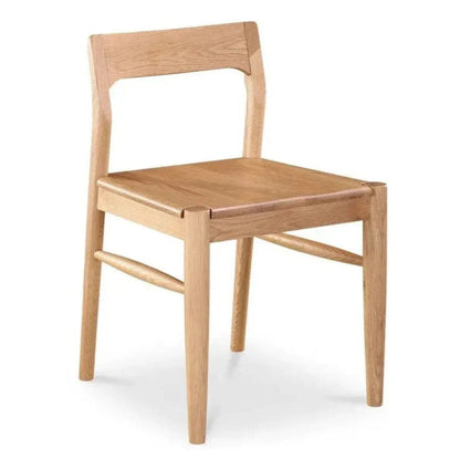 Moe's Home Owing Solid Wood Dining Chair-Set Of Two