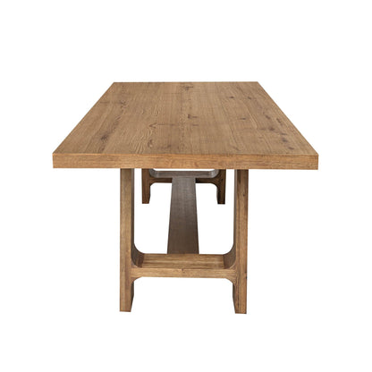 LH Home Pender Wooden Rectangular Dining Table