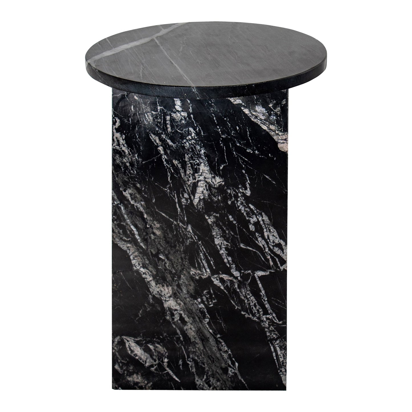 Grace Marble Round Accent Table