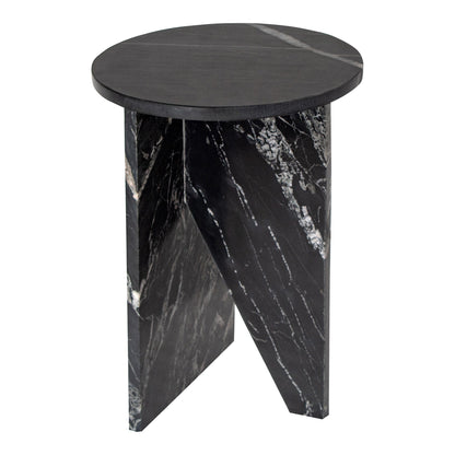 Grace Marble Round Accent Table