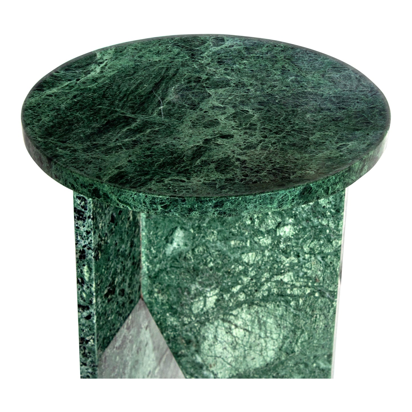 Grace Marble Round Accent Table