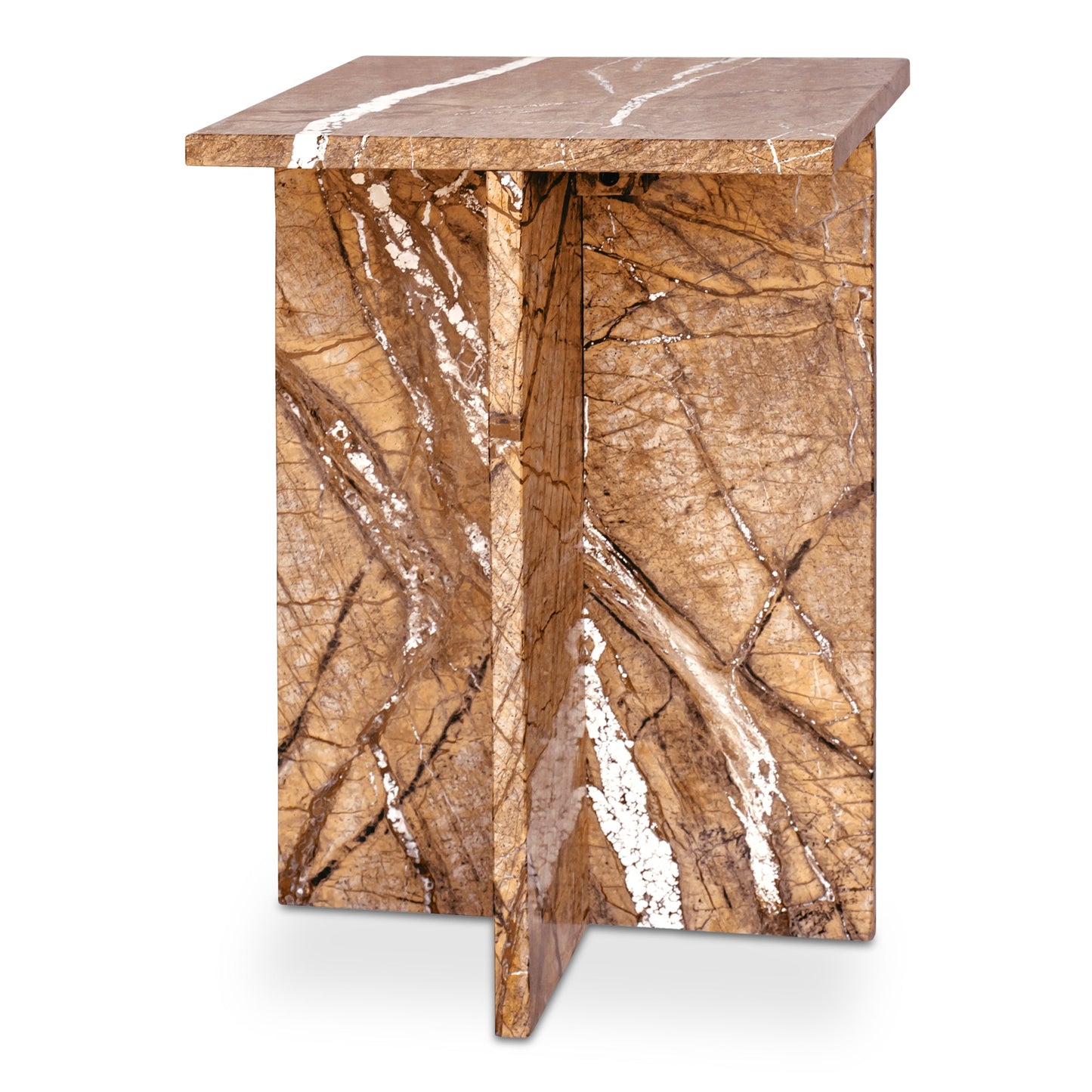 Blair Marble Square Accent Table