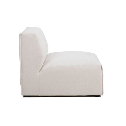 Premium White Performance Fabric Modular Sofa