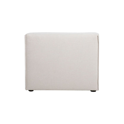 Premium White Performance Fabric Modular Sofa