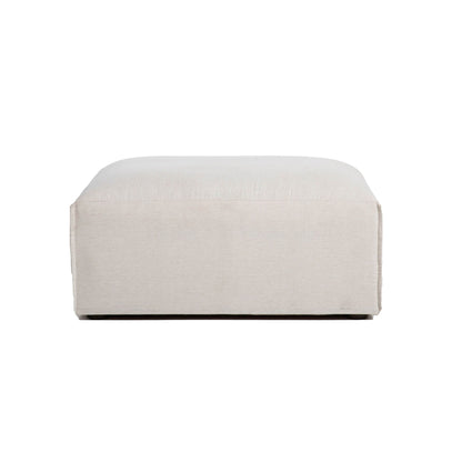 Premium Performance Fabric Ottoman