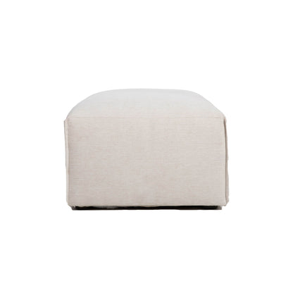 Premium Performance Fabric Ottoman