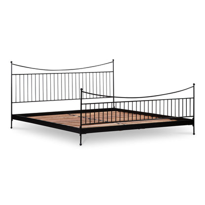 Monet Black Iron Frame Design Bed