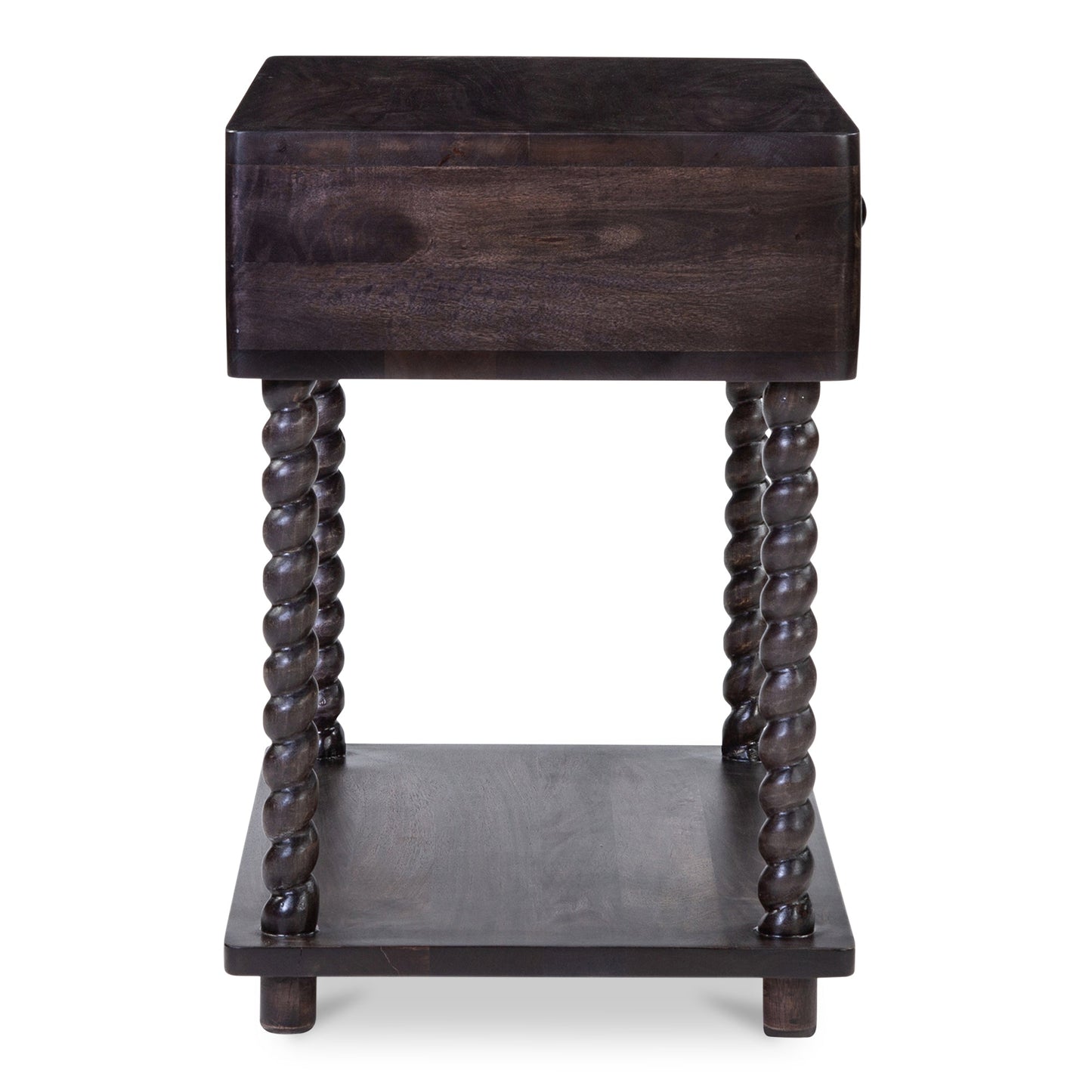 Tabitha Dark Brown Soft-Close Drawer Nightstand