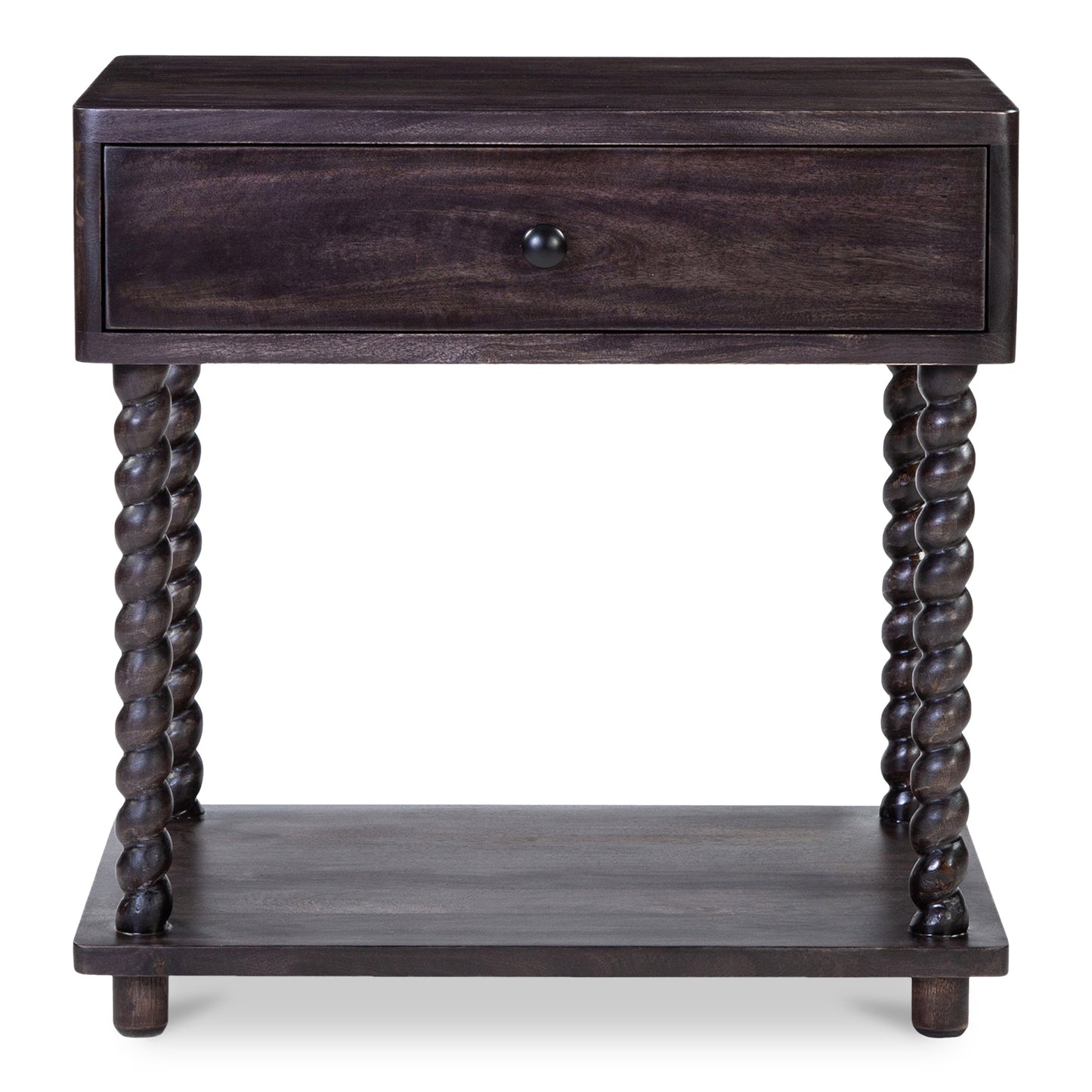 Tabitha Dark Brown Soft-Close Drawer Nightstand