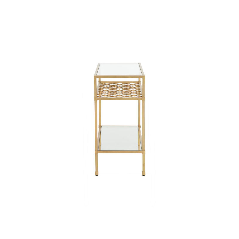 Chelsea House Pacific Coast Iron Framed Console Table