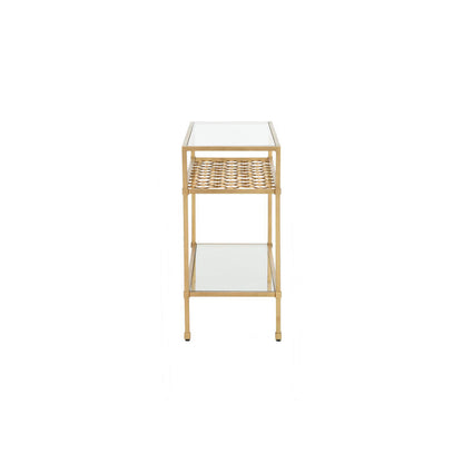 Chelsea House Pacific Coast Iron Framed Console Table